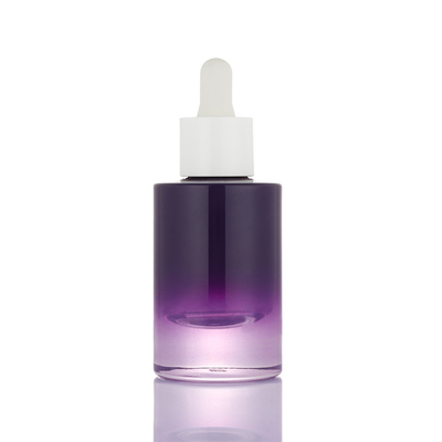 Νέο dropper εμπορευματοκιβωτίων ορών αντλιών 30ml ombre σχεδίου μικρό πορφυρό άσπρο κενό μπουκάλι