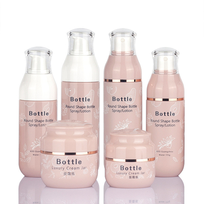 Πλαστικό δοχείο ορού 100g Pink Cosmetic Bottle Toner Lotion