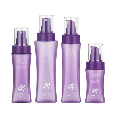 Φορητό PET Frosted Lotion Cosmetic Spray Bottle Συσκευασία 200ml