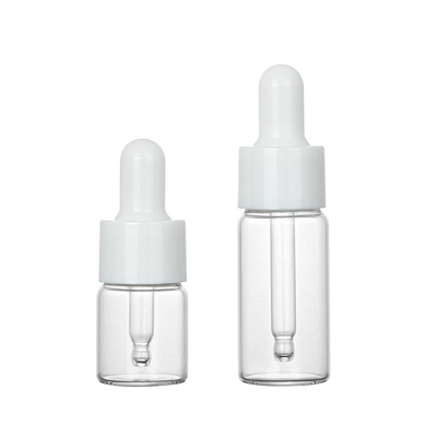 10ml καλλυντικό Dropper μπουκάλι, παγωμένο μικρό Dropper πλαστικό μπουκαλιών