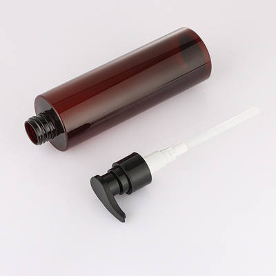 Στρογγυλός ηλέκτρινος ψεκαστήρας 150ml 200ml 250ml αντλιών μπουκαλιών σαμπουάν για το πήκτωμα ντους