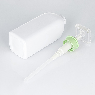 Επαναληπτικής χρήσεως συνήθειας 300ml 500ml 700ml πράσινο τρίχας μπουκάλι πηκτωμάτων ντους λοσιόν πλυσίματος σώματος επέκτασης πλαστικό