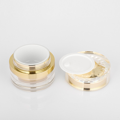 30ml 50ml 100ml 120ml τα πλαστικά ακρυλικά εμπορευματοκιβώτια κρέμας πολυτέλειας μπουκαλιών 50g λοσιόν ομορφιάς makeup καλλυντικά skincare θέτουν