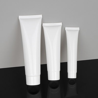 50ml 100ml 200ml PET κενοί παγωμένοι πλαστικοί συσκευάζοντας σωλήνες δοκιμής μέσων καθαρισμού λοσιόν κρέμας χεριών συμπιέσεων καλλυντικοί