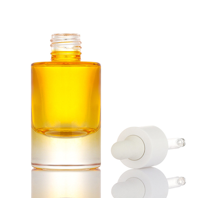 Υψηλής ποιότητας 30ml Fancy Essential Oil Square Plastic Dropper Bottles for Cosmetic