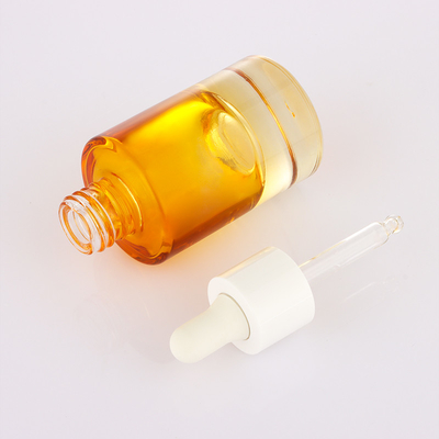 Υψηλής ποιότητας 30ml Fancy Essential Oil Square Plastic Dropper Bottles for Cosmetic