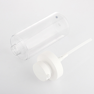 OEM διαφανές αφρόλουτρο 800ml, καθαριστικό σώματος, μπουκάλι λοσιόν για σαμπουάν, προσαρμοσμένης αντλίας