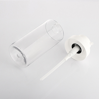 OEM διαφανές αφρόλουτρο 800ml, καθαριστικό σώματος, μπουκάλι λοσιόν για σαμπουάν, προσαρμοσμένης αντλίας