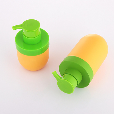 Χονδρική greem and orange μοναδικό airless 50ml καλλυντικών άδειο μπουκάλι λοσιόν προσώπου