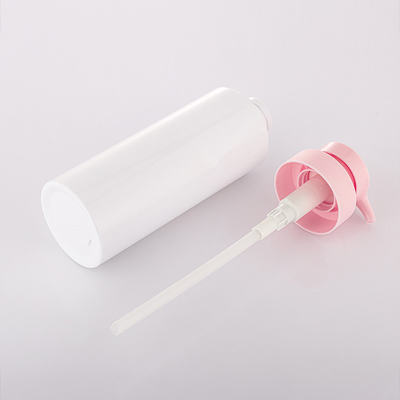 500ml Μπουκάλι λοσιόν καλλυντικών PET Plastics White Jelly Matte Προσαρμοσμένη ιδιωτική ετικέτα