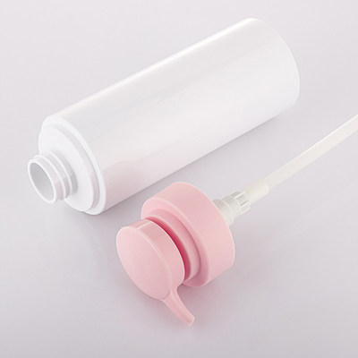 500ml Μπουκάλι λοσιόν καλλυντικών PET Plastics White Jelly Matte Προσαρμοσμένη ιδιωτική ετικέτα