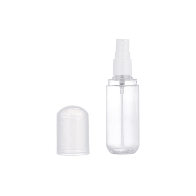 PETG Clear Empty, στρογγυλό πλαστικό μπουκάλι σπρέι μαλλιών για λοσιόν περιποίησης δέρματος
