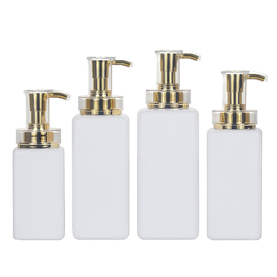 800ml Πλαστική λοσιόν Pump Bottle Square Shampoo Hair And Conditioner