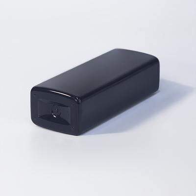 Μαύρα 580ml PETG Πλαστικά Τετράγωνα Μπουκάλια Πλύσης Σώματος με Αντλία Λοσιόν