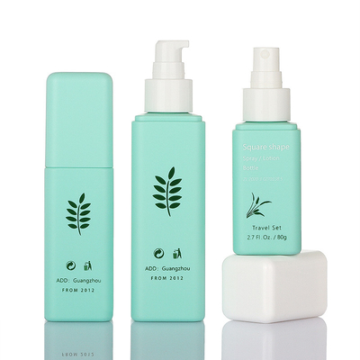 Elegant Green Cosmetic Σετ Συσκευασίας 50g 80g 100ml 160ml Simple Style