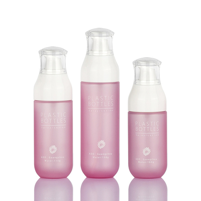 Luxury Pink Skincare Cosmetic Packaging Σετ Κρέμα Προσώπου Μπουκάλια Λοσιόν 138ml