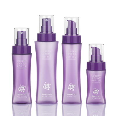 Φορητό PET Frosted Lotion Cosmetic Spray Bottle Συσκευασία 200ml