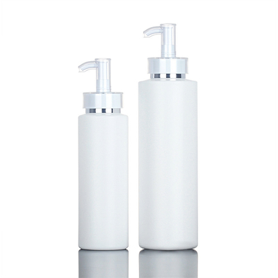 άσπρο PE 143mm 300ml γύρω από το καλλυντικό μπουκάλι λοσιόν για τη συσκευασία πηκτωμάτων ντους
