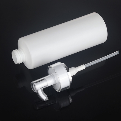 άσπρο PE 143mm 300ml γύρω από το καλλυντικό μπουκάλι λοσιόν για τη συσκευασία πηκτωμάτων ντους