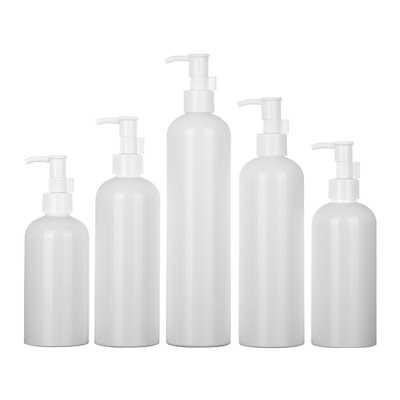 Η συνήθεια PET τρίβει το καλλυντικό μπουκάλι 480ml 400ml λοσιόν πλυσίματος σώματος αντλιών
