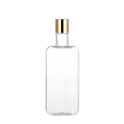 300ml μπουκάλι διαφανές PETG υλικό Recycable δίσκων ΚΑΠ με το χρυσό καπάκι