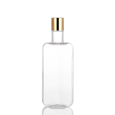300ml μπουκάλι διαφανές PETG υλικό Recycable δίσκων ΚΑΠ με το χρυσό καπάκι