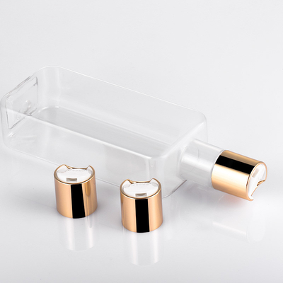 300ml μπουκάλι διαφανές PETG υλικό Recycable δίσκων ΚΑΠ με το χρυσό καπάκι