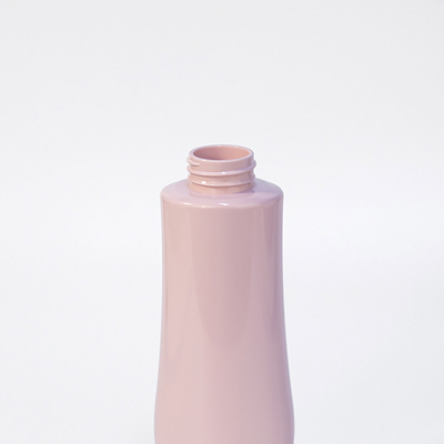 Η άσπρη ρόδινη μονάδα πολυτέλειας 300ml 500ml 700ml PET δημοφιλής προσαρμόζει λογότυπων το χρυσό μπουκάλι σαμπουάν αντλιών πλαστικό