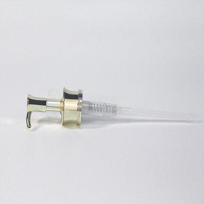 Η άσπρη ρόδινη μονάδα πολυτέλειας 300ml 500ml 700ml PET δημοφιλής προσαρμόζει λογότυπων το χρυσό μπουκάλι σαμπουάν αντλιών πλαστικό
