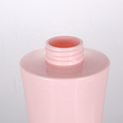Χονδρικό 350ml 500ml πολυτέλειας ρόδινο τετραγωνικό χωρίς αέρα επαναληπτικής χρήσεως ντους εμπορευματοκιβώτιο λοσιόν σώματος μπουκαλιών αντλιών πηκτωμάτων κενό