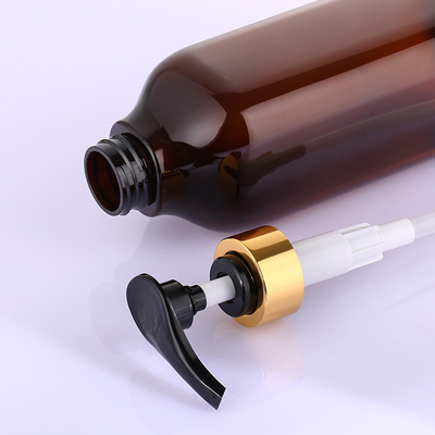 Πολυτέλειας ηλέκτρινη 200ml 300ml 350ml 400ml 1000ml Βοστώνη σώματος χρυσή κορυφή μπουκαλιών σαμπουάν λοσιόν καλλυντική μοναδική φανταχτερή