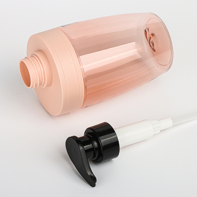 PET γύρω από κατώτατων τα κενά σαφή μπλε 500ml ντους πηκτωμάτων και λοσιόν γάλακτος πλαστικά μπουκάλια της Pet εμπορευματοκιβωτίων καθορισμένα