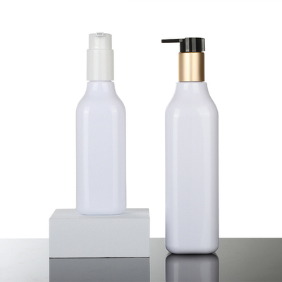 200ml 300ml 350ml 400ml πολυτέλειας βιοδιασπάσιμο μοναδικό τετραγωνικό καλλυντικό μπουκάλι αντλιών λοσιόν χωρίς αέρα χρυσό