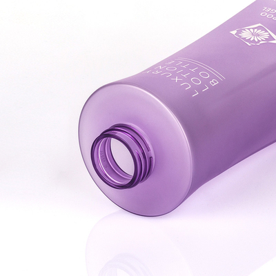 Χονδρικό 350ml 500ml Pet κενό πλαστικό διαφανές σαμπουάν μπουκαλιών εμπορευματοκιβώτιο λοσιόν αντλιών πολυτέλειας καλλυντικό χρυσό