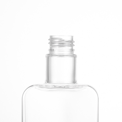 Πλαστικό μπουκάλι συμπιέσιμο χωρίς αέρα 300ml δίσκων ΚΑΠ με τη χρυσή κεφαλή κοχλίου