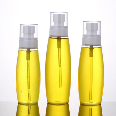 Παγωμένη καλλυντική ικανότητα PlasticPlastic 100ml μπουκαλιών ψεκασμού επαναχρησιμοποιήσιμη