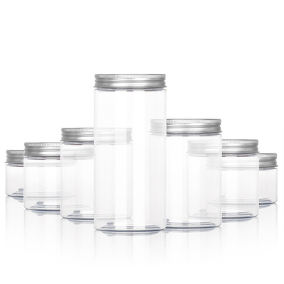 Διαφανής κενή χωρίς αέρα Leakproof 8oz κρέμας ικανότητα εμπορευματοκιβωτίων