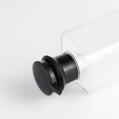 Διαφανές πλαστικό υλικό 350ML μπουκαλιών PETG αντλιών λοσιόν πολυτέλειας