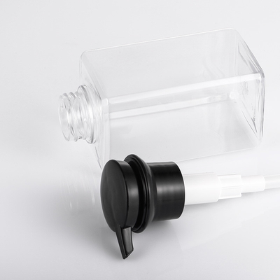 Διαφανές πλαστικό υλικό 350ML μπουκαλιών PETG αντλιών λοσιόν πολυτέλειας