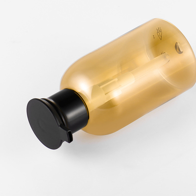 500ml μπουκάλια 67mm αντλιών λοσιόν πολυ χρήση χρώματος πλάτους ηλέκτρινη