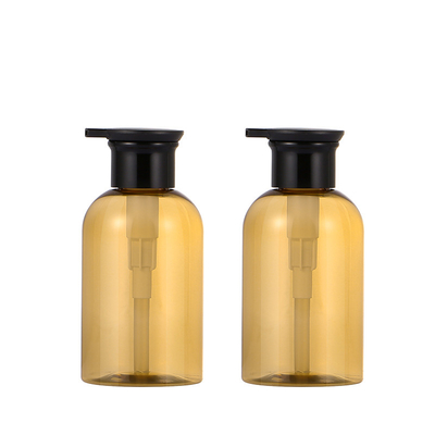 500ml μπουκάλια 67mm αντλιών λοσιόν πολυ χρήση χρώματος πλάτους ηλέκτρινη