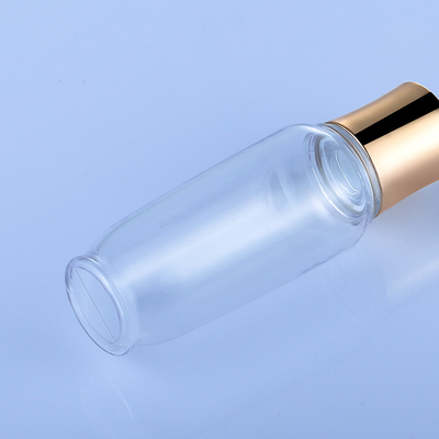 Παγωμένη χρυσή κενή καθορισμένη 30ml ταξιδιού ικανότητα μπουκαλιών για το τονωτικό
