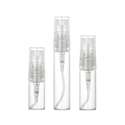 Της PET μίνι άρωμα σαφές 2ml 3ml 5ml αρώματος μπουκαλιών ψεκασμού υδρονέφωσης ταξιδιού κενό