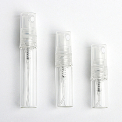 Της PET μίνι άρωμα σαφές 2ml 3ml 5ml αρώματος μπουκαλιών ψεκασμού υδρονέφωσης ταξιδιού κενό